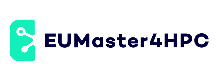 Logo of the project EUMaster4HPC