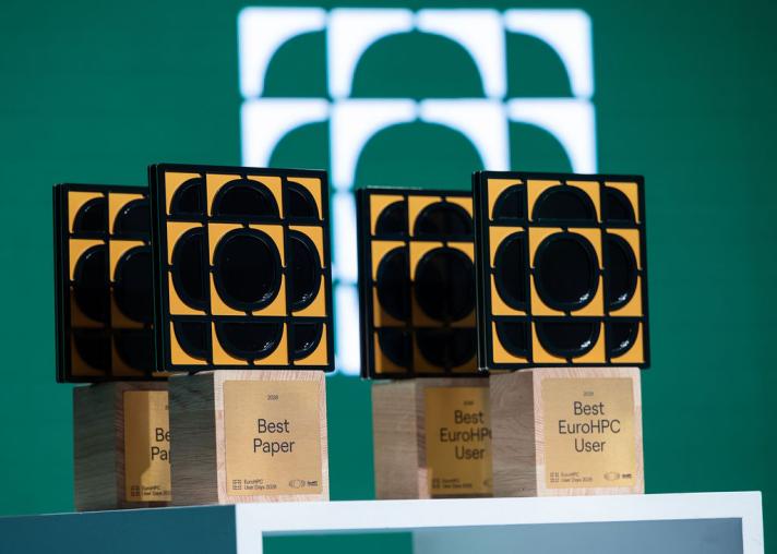 Awards for Best EuroHPC User and Best Paper