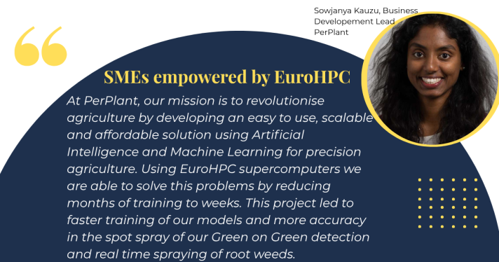 Scientist from the company PerPlant shares how Fplus helped them develop new business solutions