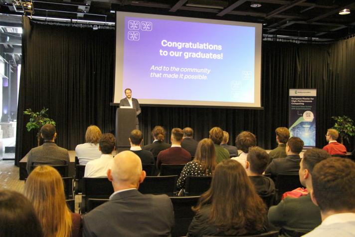 Rafal Duczmal Speech EUMaster4HPC Ceremony