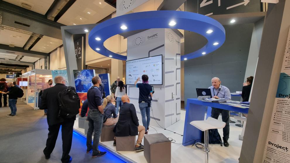 The EuroHPC Stand at ISC 2023