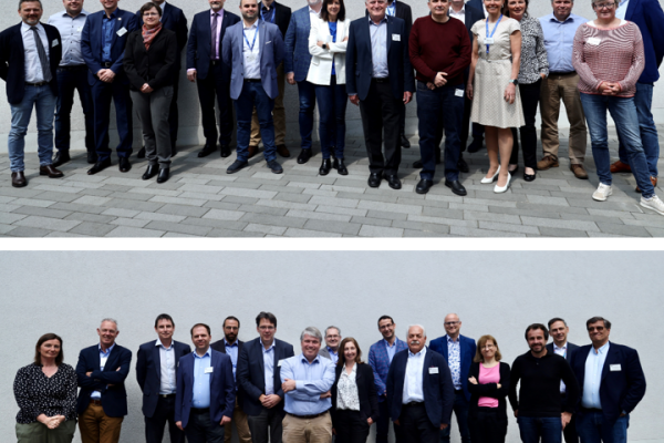 group pictures of the RIAG and the INFRAG
