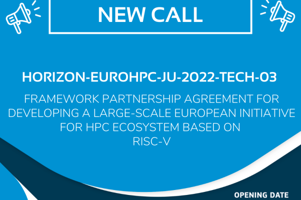 Visual announcing the RSIC V call 