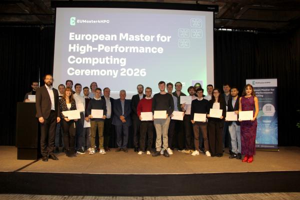 Group Picture EUMaster4HPC Ceremony